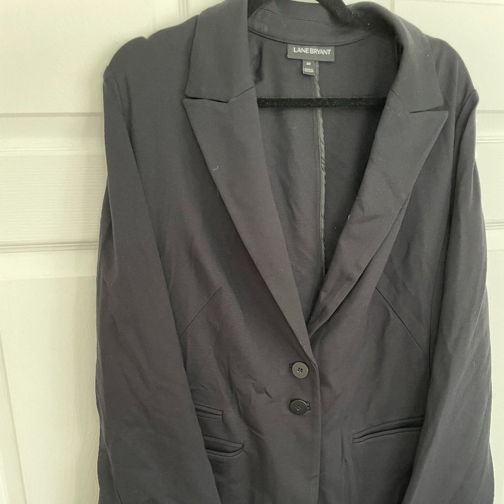 Women's Plus Size Black Blazer